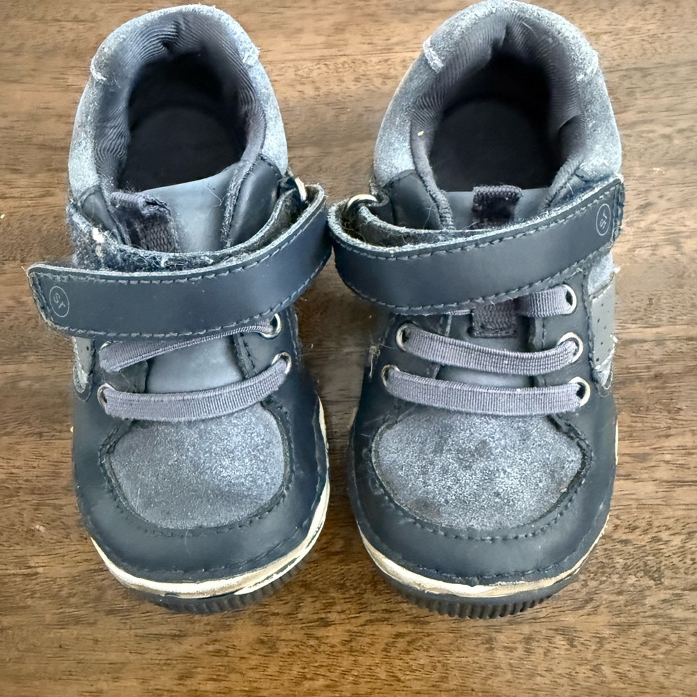 Stride Rite Unisex-Child SRTech Wes Blue